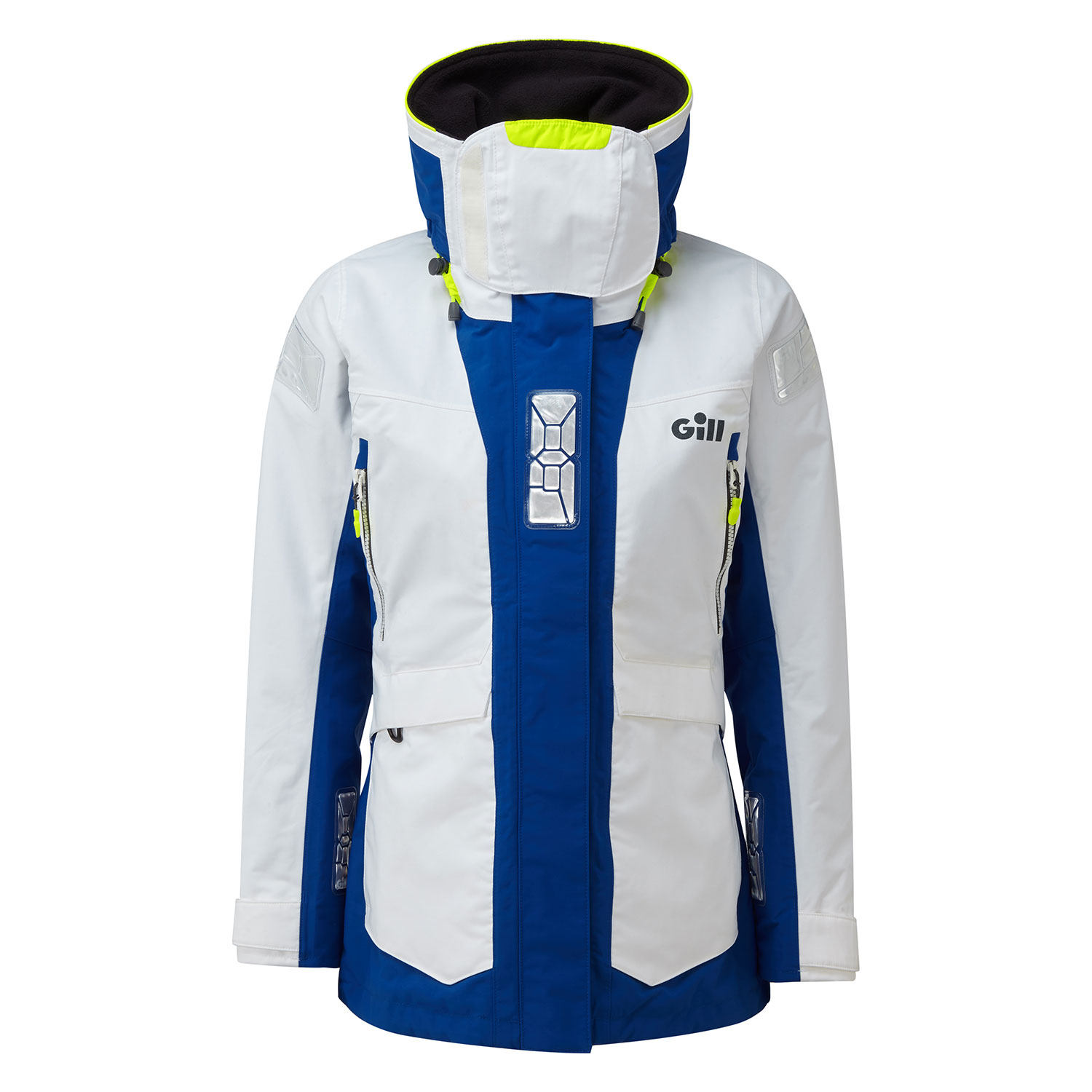 Gill Womens Os2 Морская / Прибрежная Парусная Куртка - Белый
