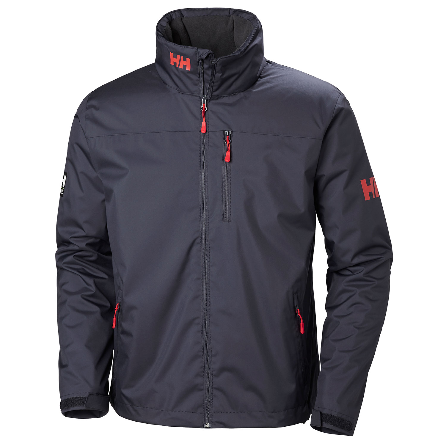 Куртка Средней Длины С Капюшоном Helly Hansen - Цвет Графитовый Синий