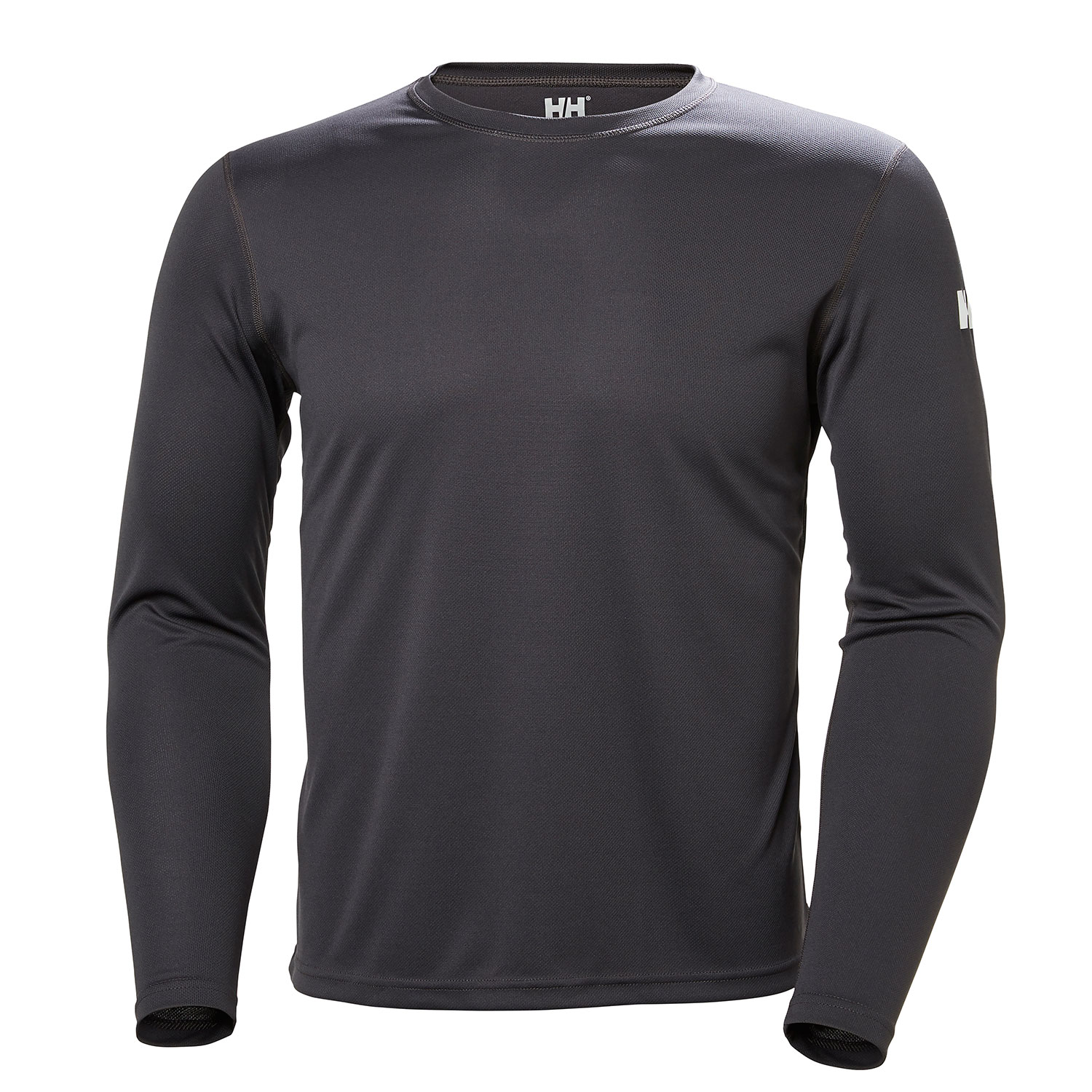 Рубашка С Длинными Рукавами Helly Hansen Hh Tech Crew - Черное Дерево