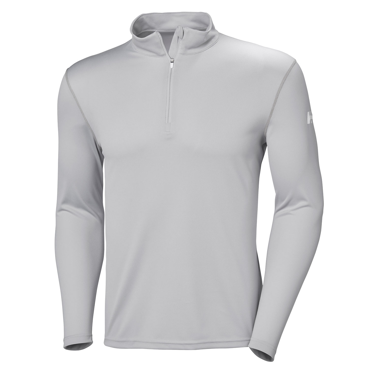 Рубашка С Длинным Рукавом На Молнии Helly Hansen Hh Tech - Светло-Серый