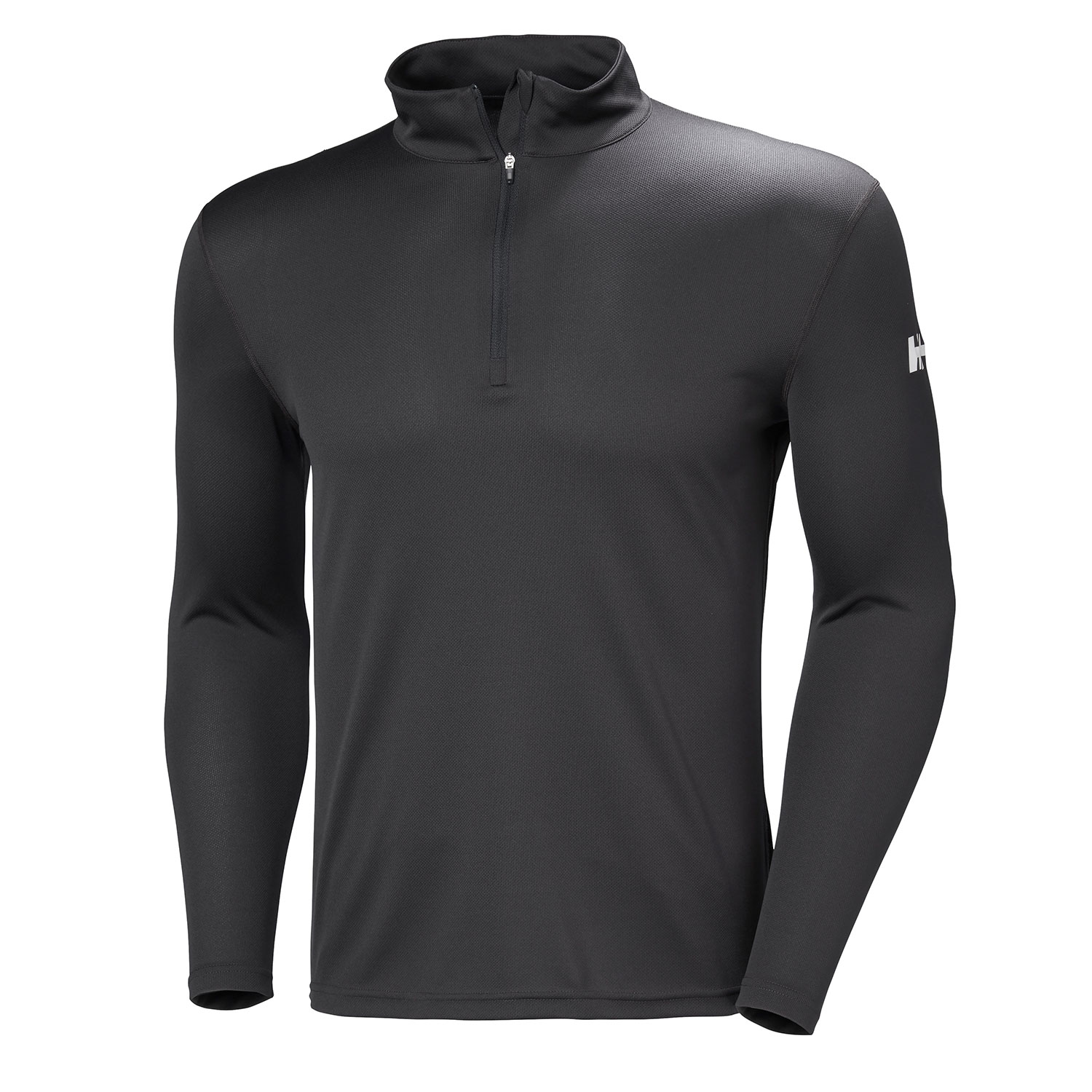 Рубашка С Длинным Рукавом На Молнии Helly Hansen Hh Tech - Черное Дерево