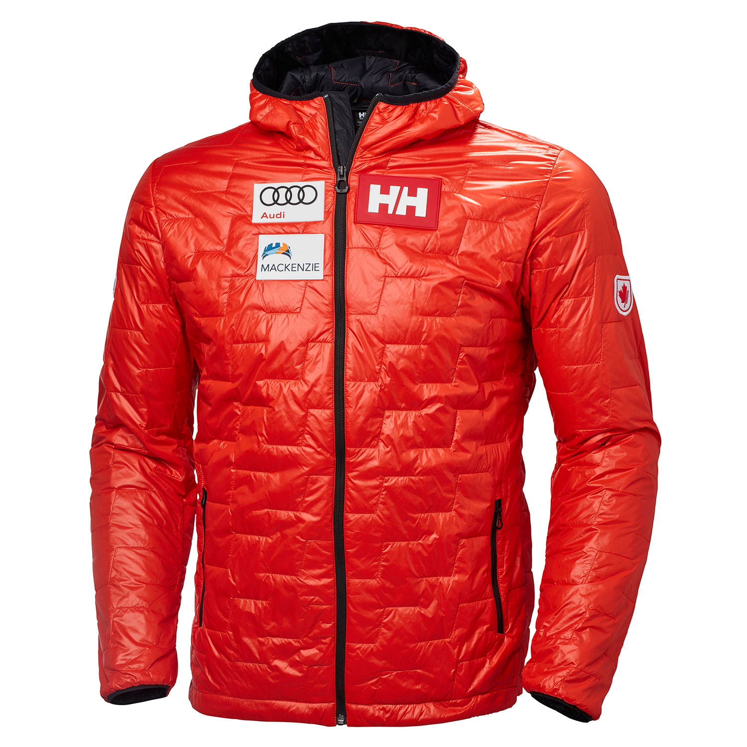 Изолирующая Куртка С Капюшоном Helly Hansen Lifaloft - Гренадин С Логотипом