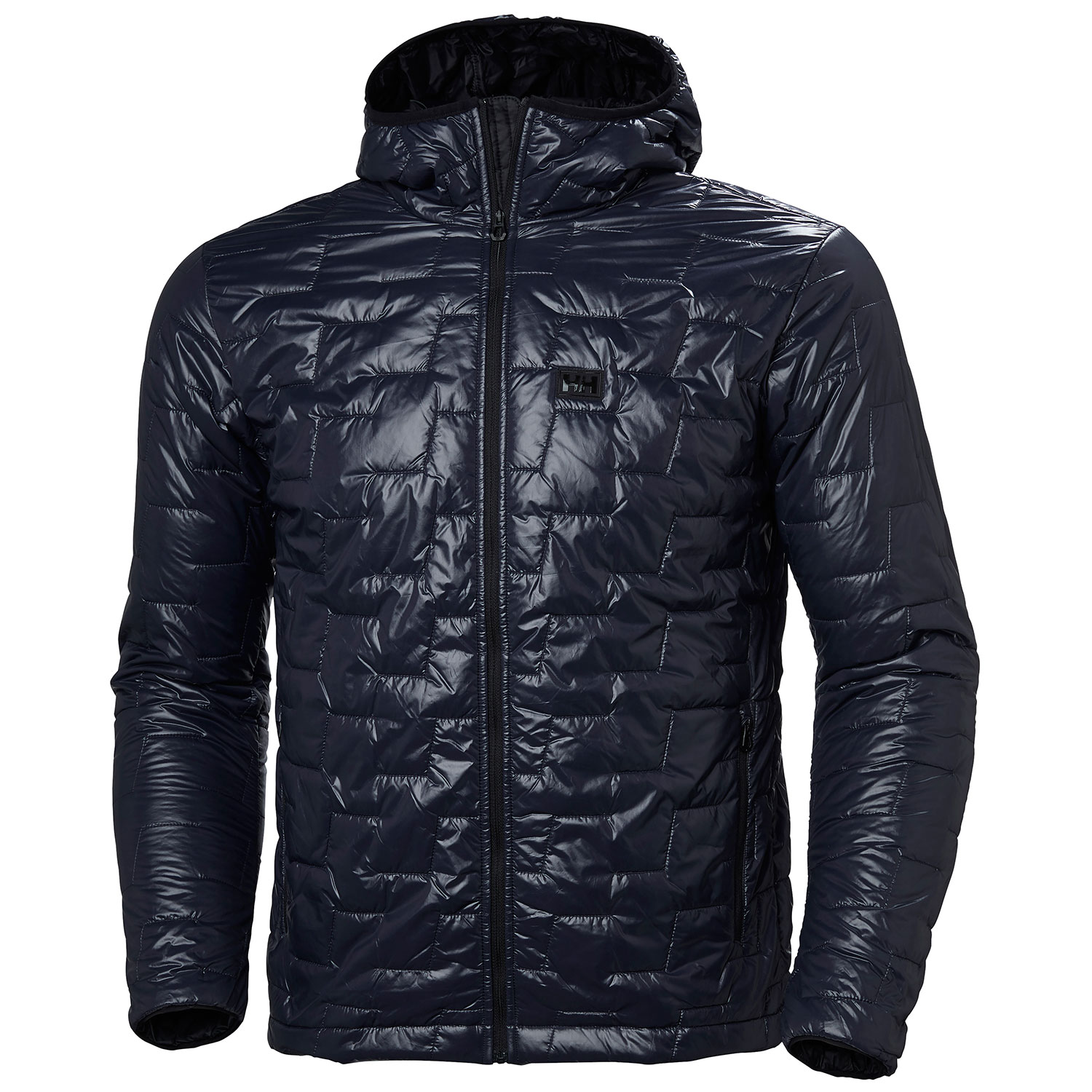 Helly Hansen Lifaloft Изолированная Куртка С Капюшоном - Графитовый Синий