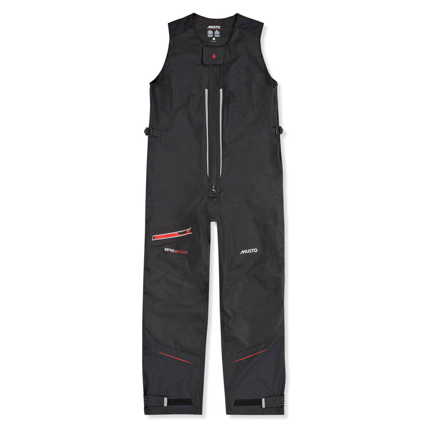 Musto Br2 Sport Sailing Salopette - Черный / Черный