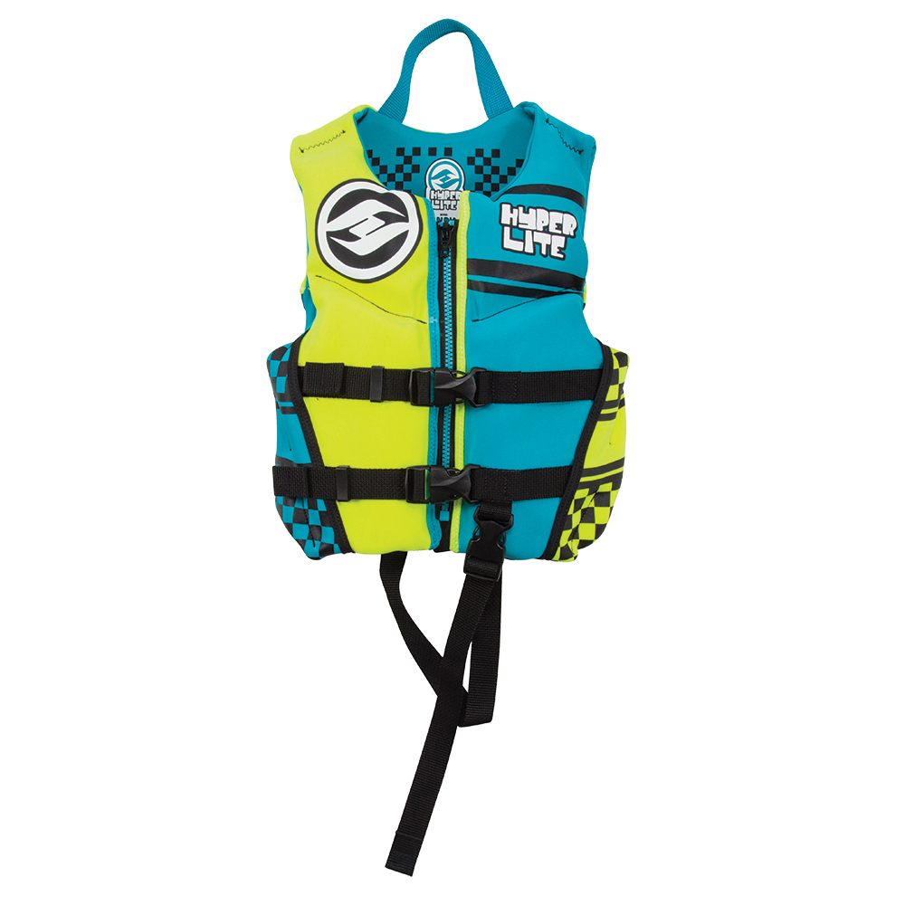 Hyperlite Childs Indy Вейкборд Жилет - Flouro Желтый