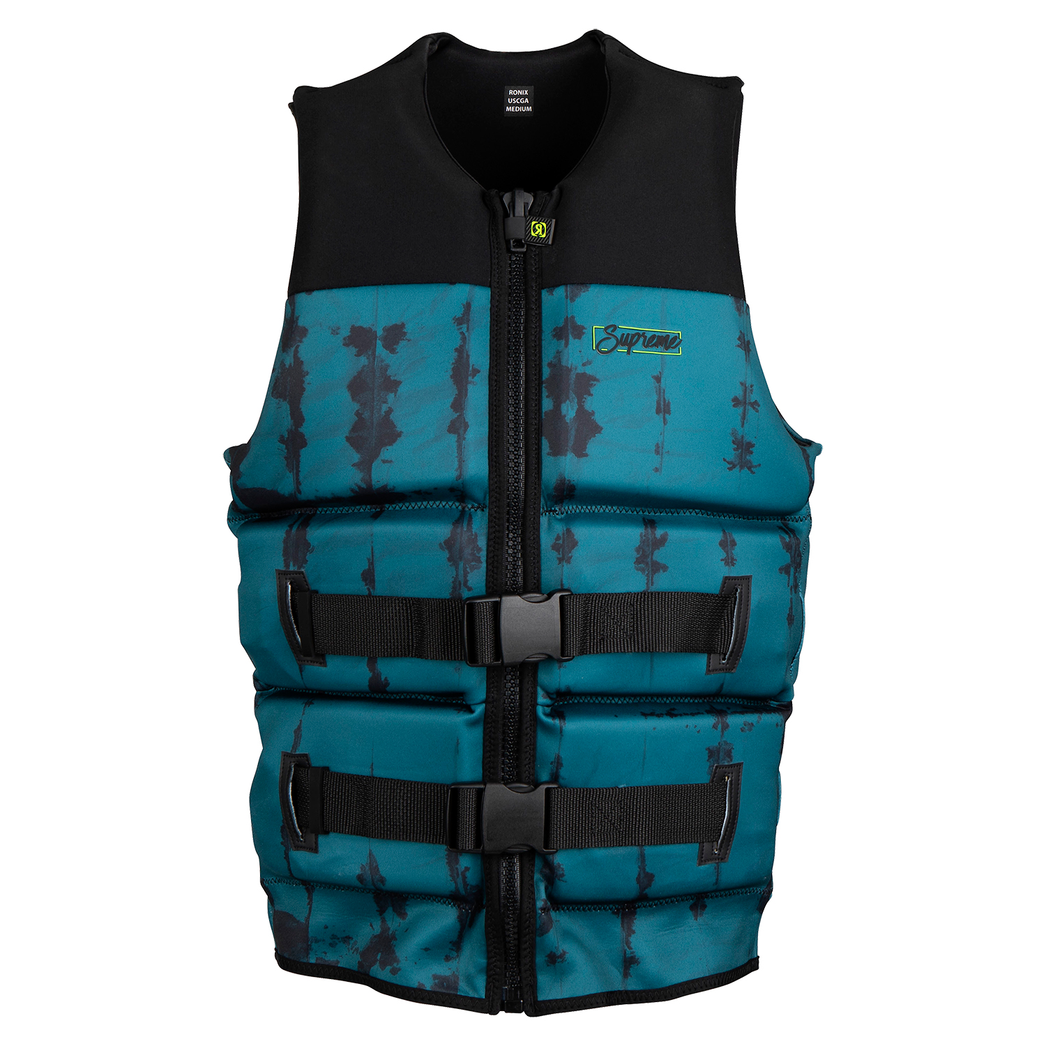 Спасательный Жилет Ronix Suprem Yes Impact - Бирюзовый / Черный