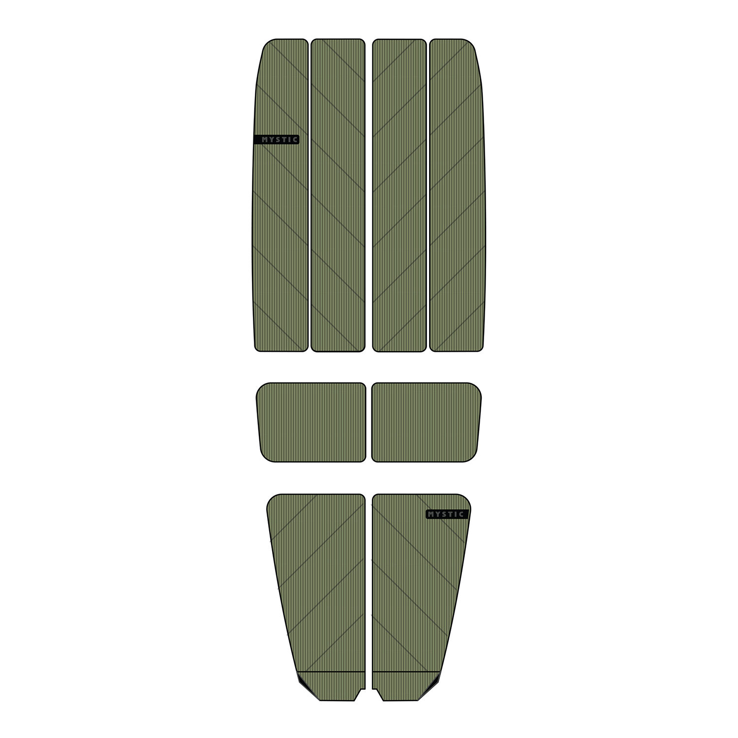 Mystic Ambush Stubby Shape Full Deckpad — Армия 220071