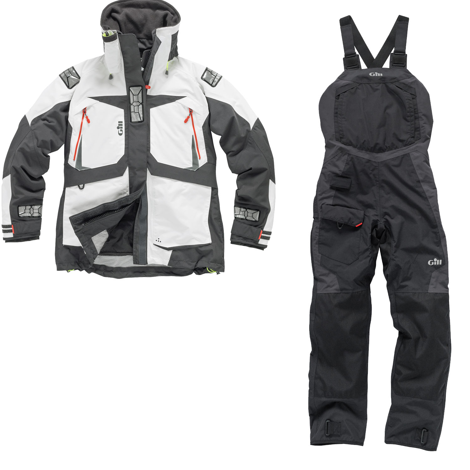 Gill Womens Os2 Парусный Комплект Combo - Белый / Графит