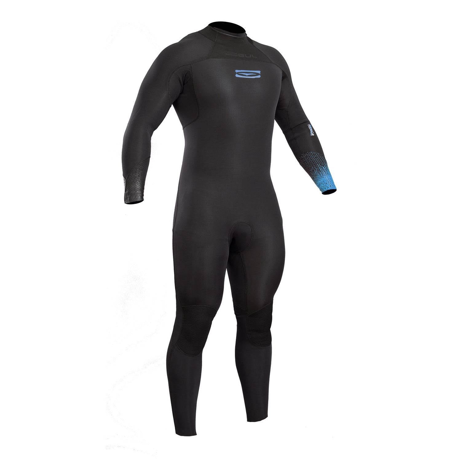 Gul Flexor Iii 5/4 Задний Гидрокостюм С Завязками На Молнии - Черный