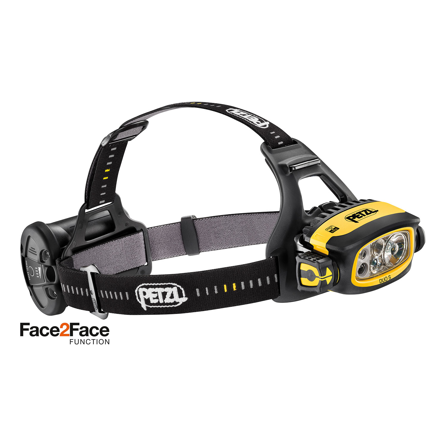 Petzl Duo S 1100L Face2Face Аккумуляторная Фара - Желтый