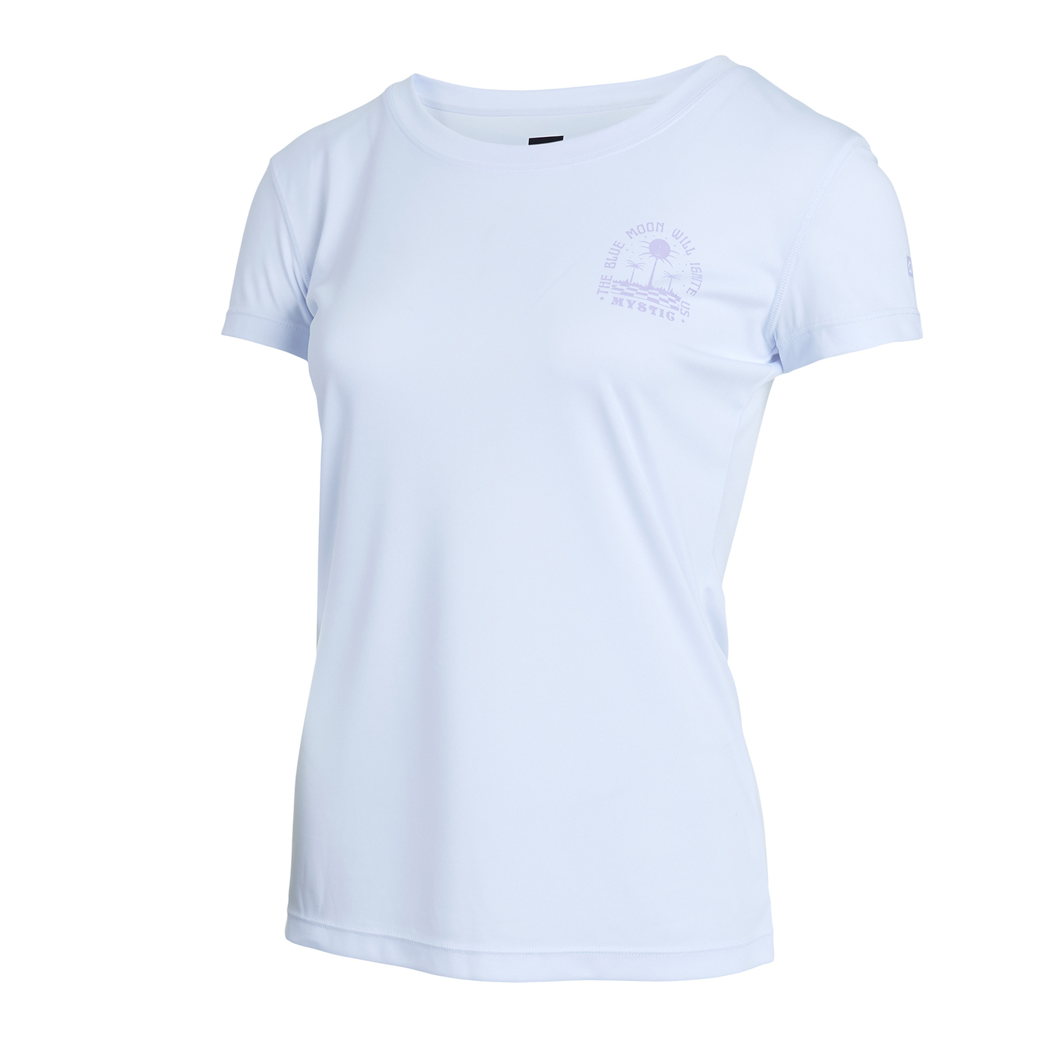 Mystic Womens Ignite Rashvest С Короткими Рукавами - Белый 220288