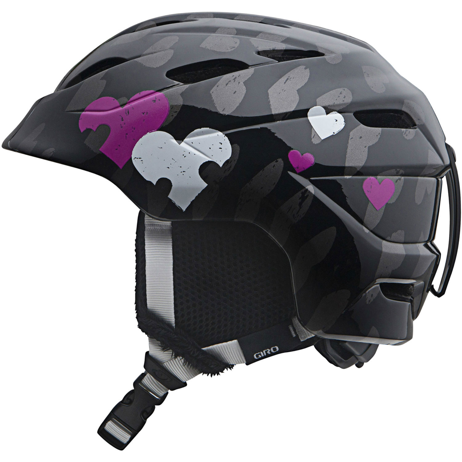 Giro Nine.10 Jr. Детский Детский Лыжный И Сноубордический Шлем - Black Heart Helix