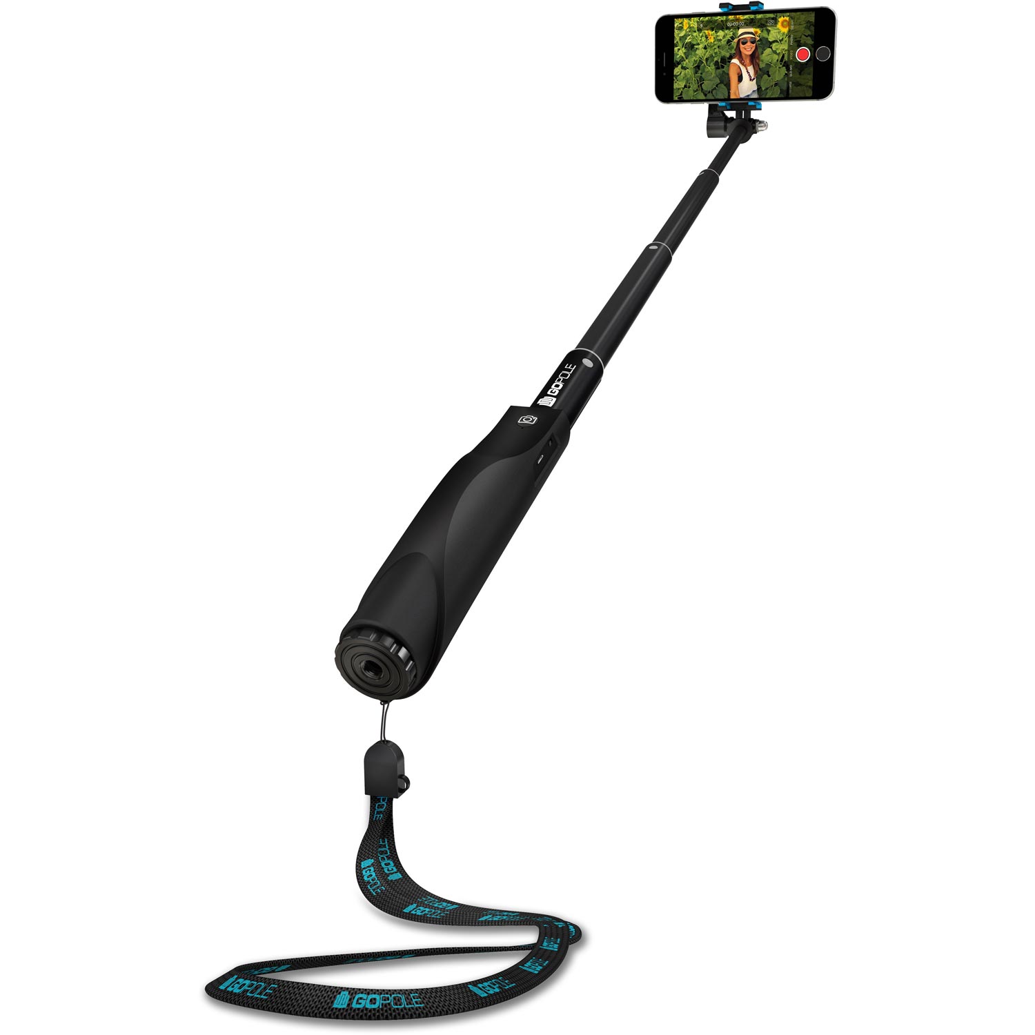 Удлинитель Gopole Reach Snap 5-26 Дюймов Для Мобильных Устройств - Черный