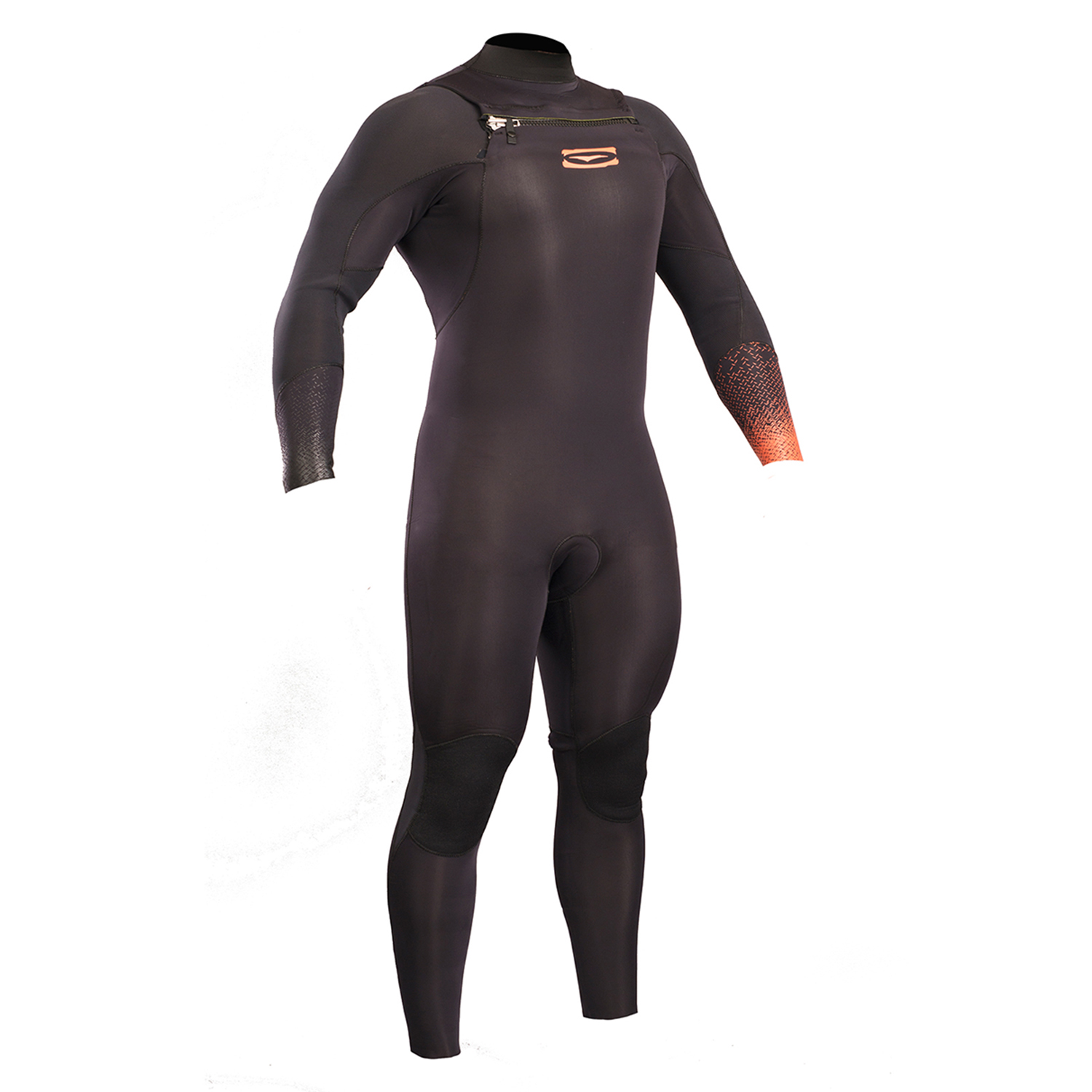 Gul Flexor 3 Chest Zip 3 / 2Mm Гидрокостюм С Завязками Глазами - Черный