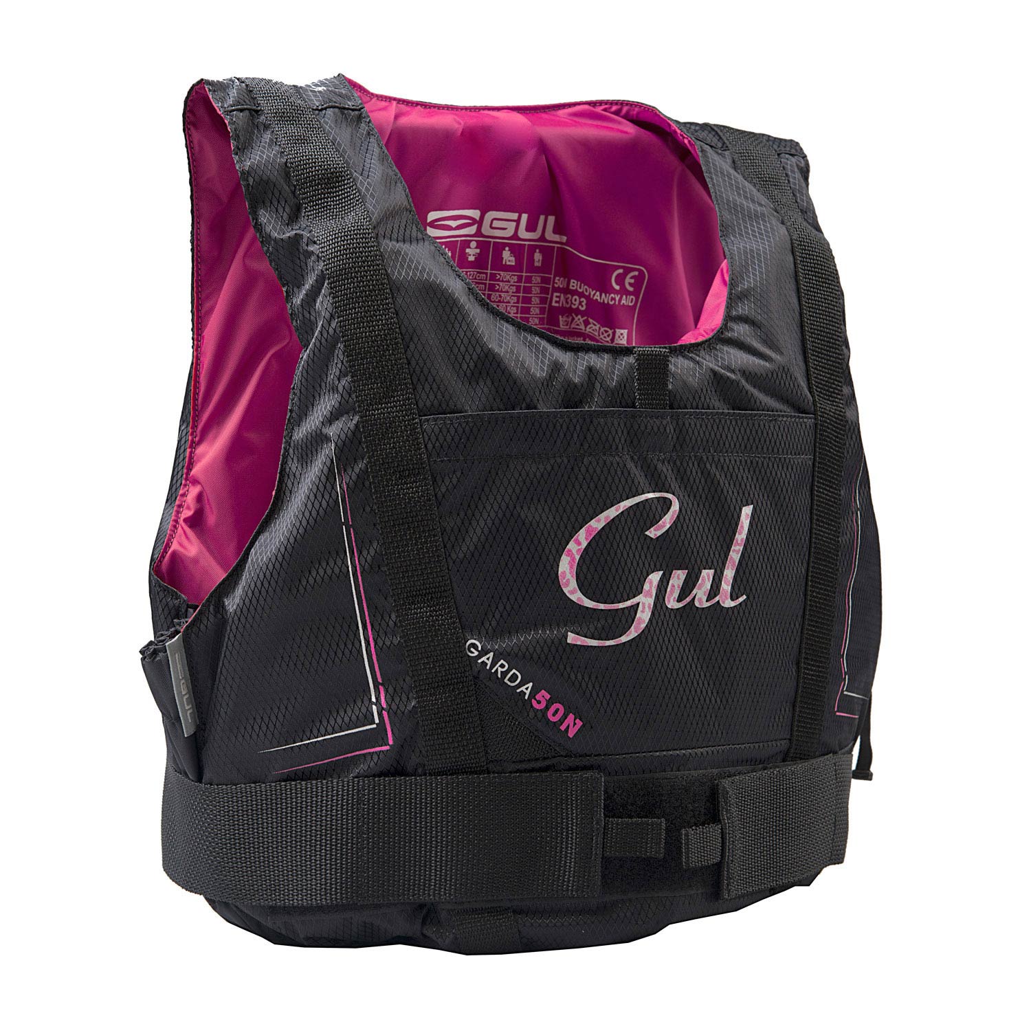 Gul Garda 50N Junior Buoyancy Aid - Черный / Розовый