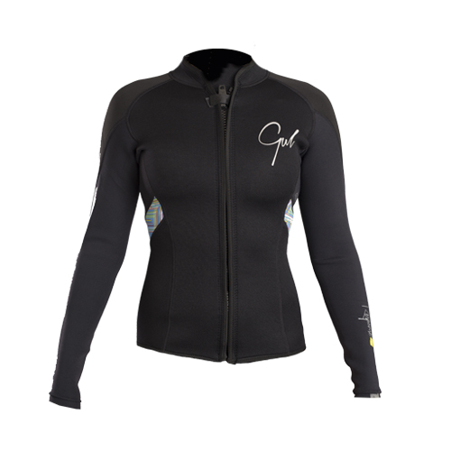 Gul Ladies Response 3Mm Fl Гидрокостюм - Черный / Линии