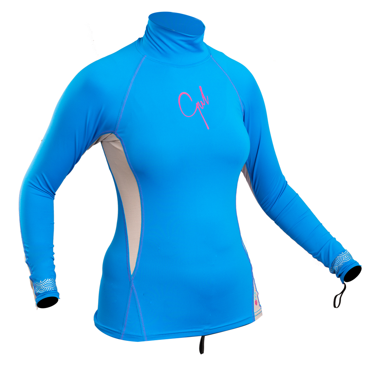 Gul Ladies Swami Rashvest С Длинным Рукавом - Синий / Серебристый