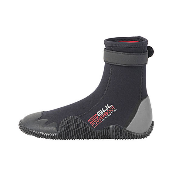 Gul Power Boots - 5-Миллиметровые Ботинки Гидрокостюма - Черный / Серый
