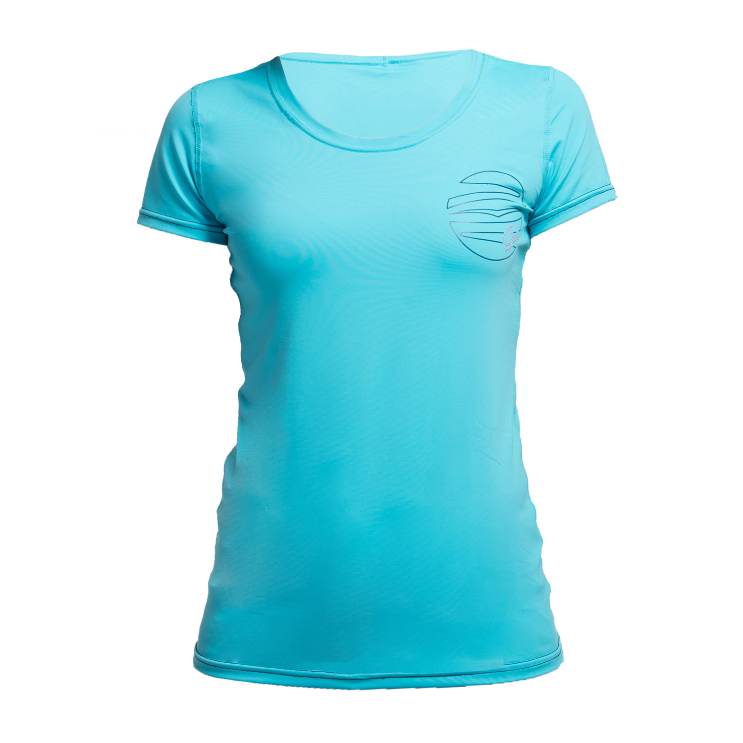 Gul Женская Футболка С Коротким Рукавом Fit Rashvest - Бирюзовый
