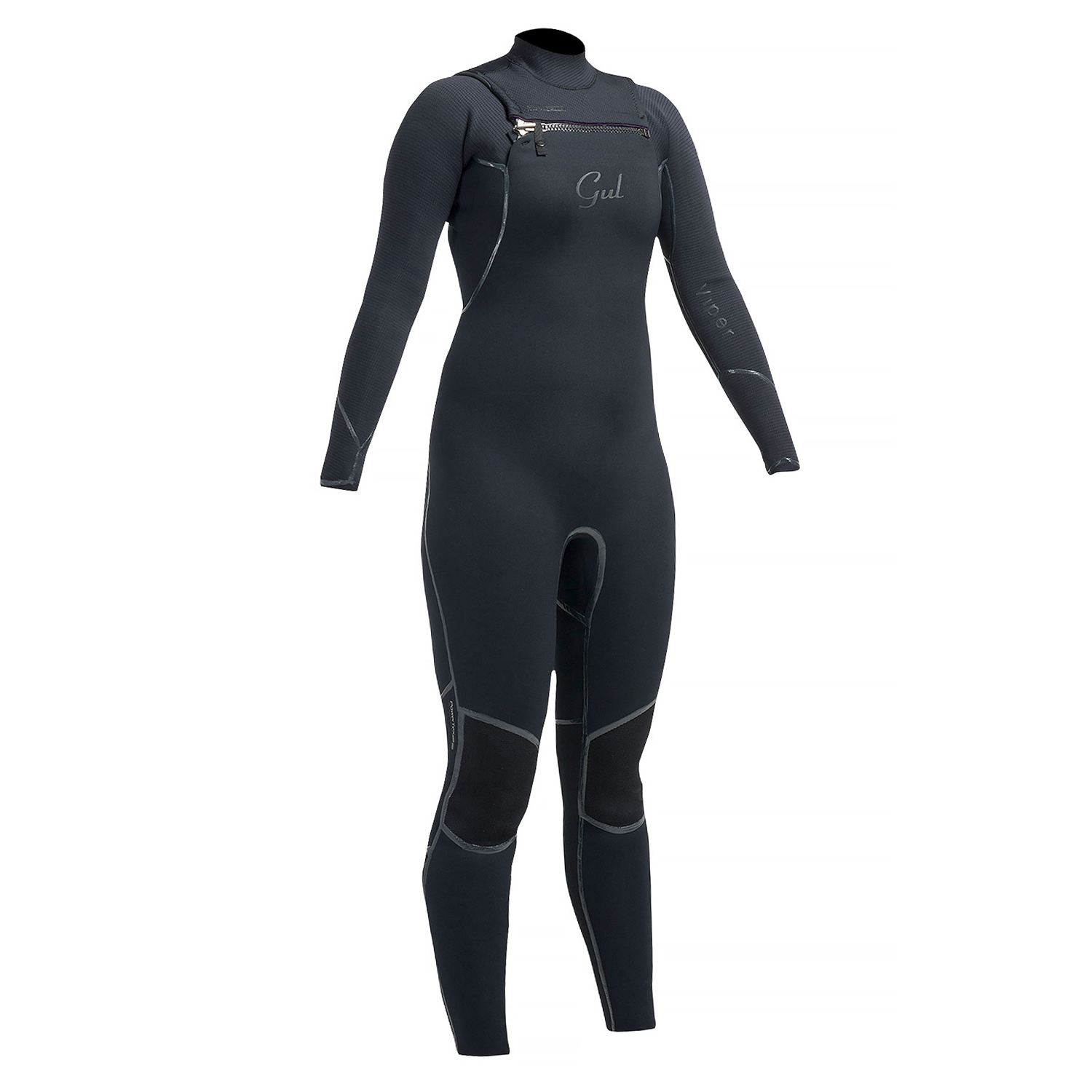 Gul Women Viper 3/2 Грудной Костюм С Застежкой-Молнией На Молнии - Черный