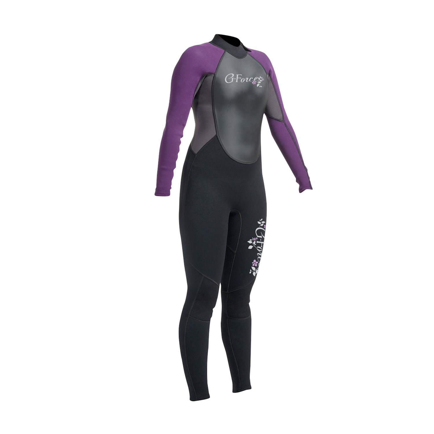 Gul Womens G-Force 3 Мм Flatlock T2 Гидрокостюм - Черный / Mullberry