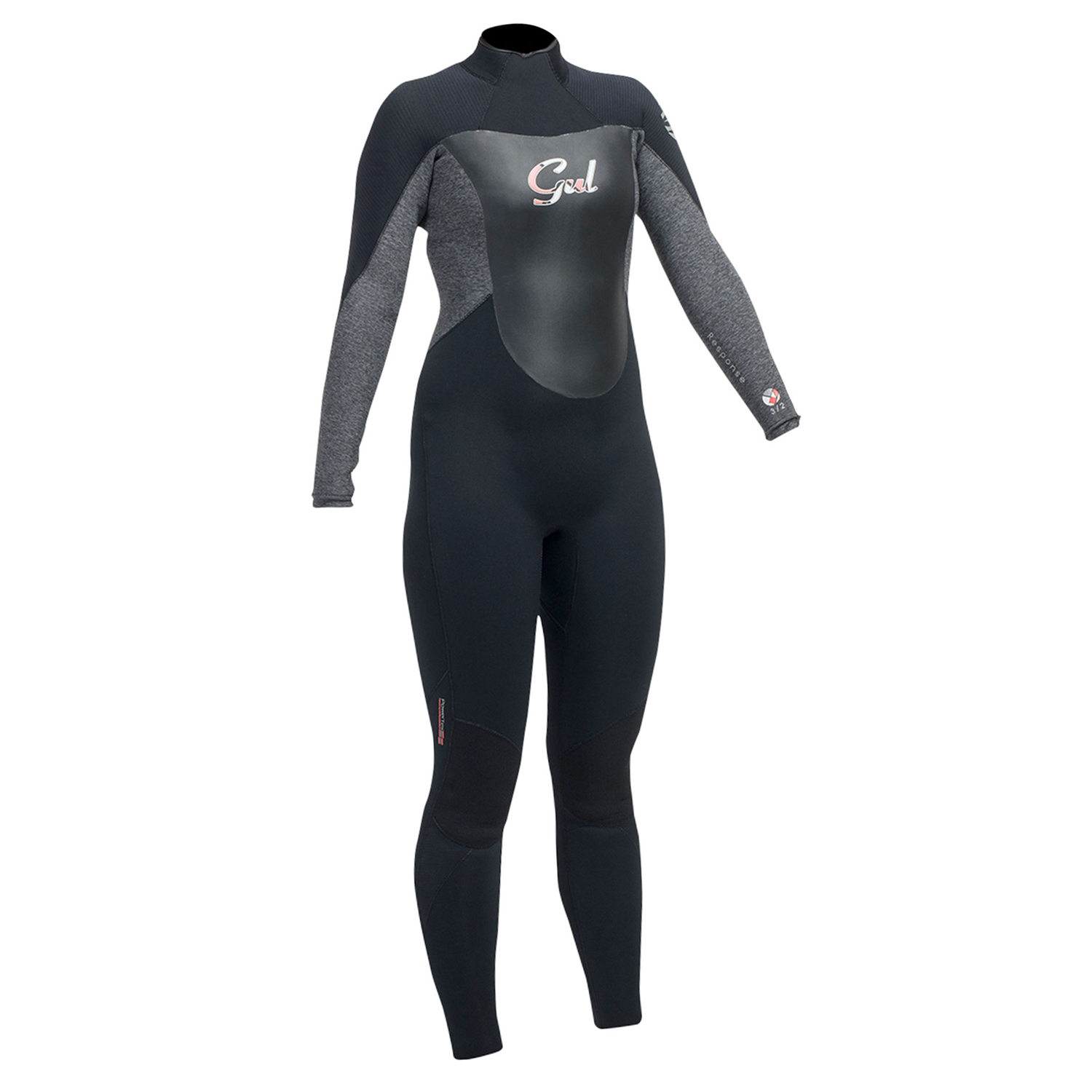 Gul Womens Response 3 / 2Mm T2 Гидрокостюм С Завязанными Глазами, Цвет Черный / Марл