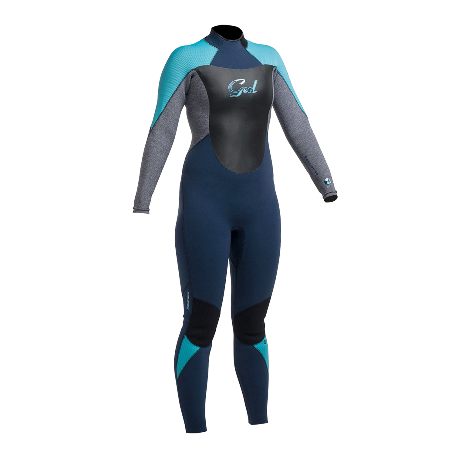 Gul Womens Response 3 / 2Mm T2 Гидрокостюм С Завязанными Глазами, - Темно-Синий / Marl