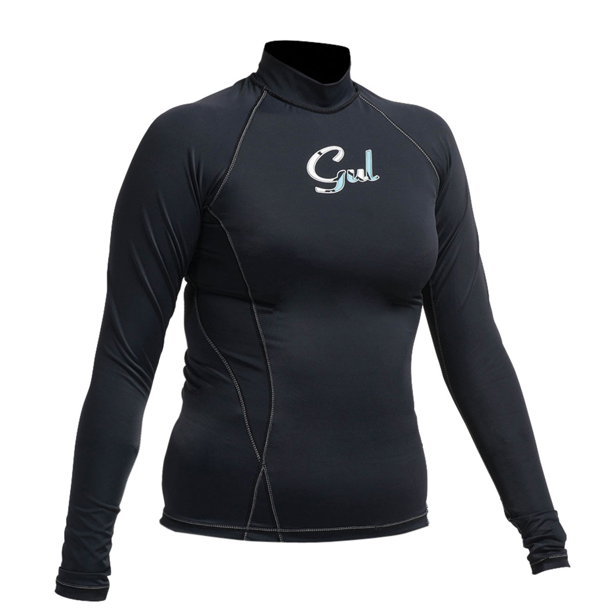 Gul Womens Swami F / L Rashguard С Длинным Рукавом - Черный