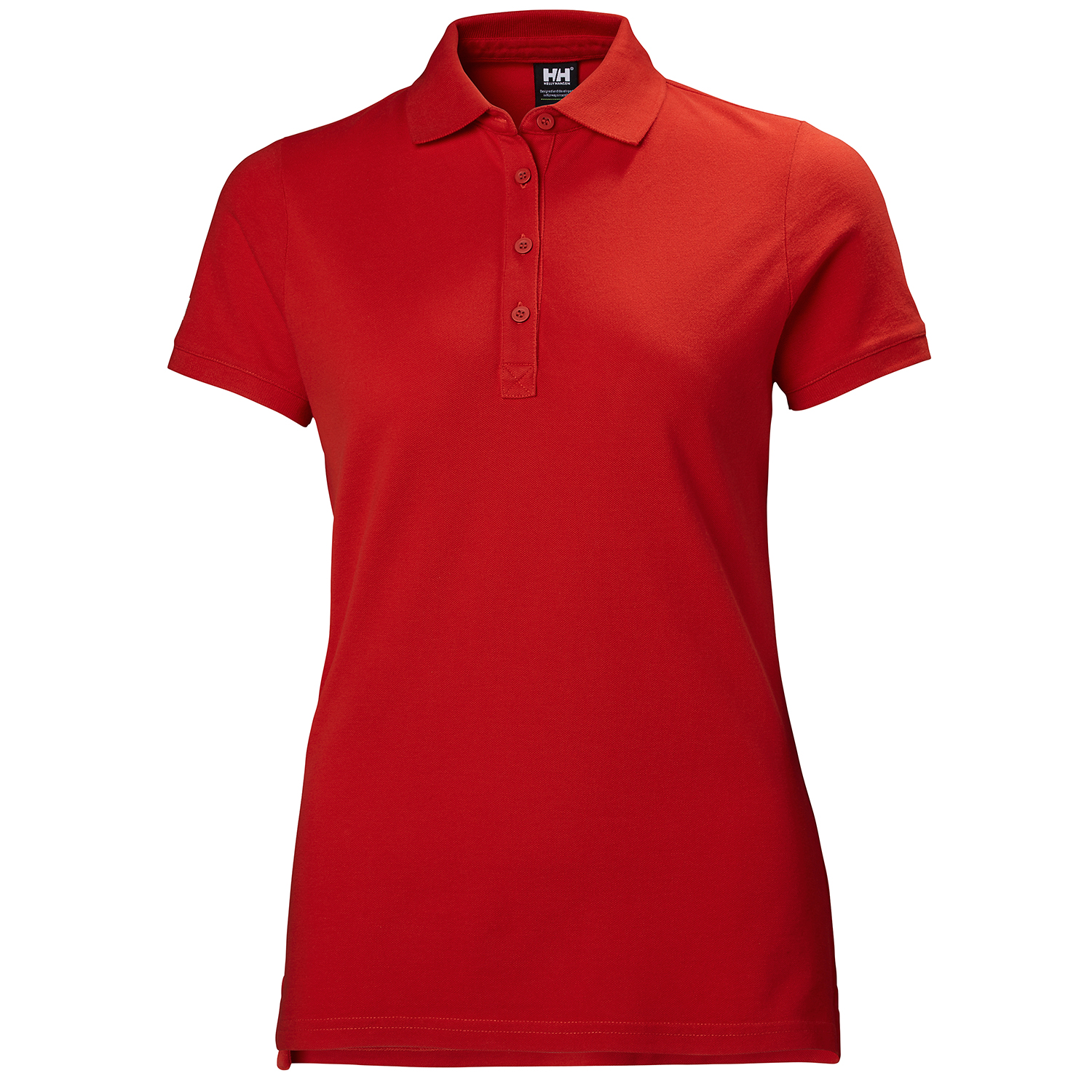 Женская Футболка Helly Hansen Crew Pique 2 - Alert Red