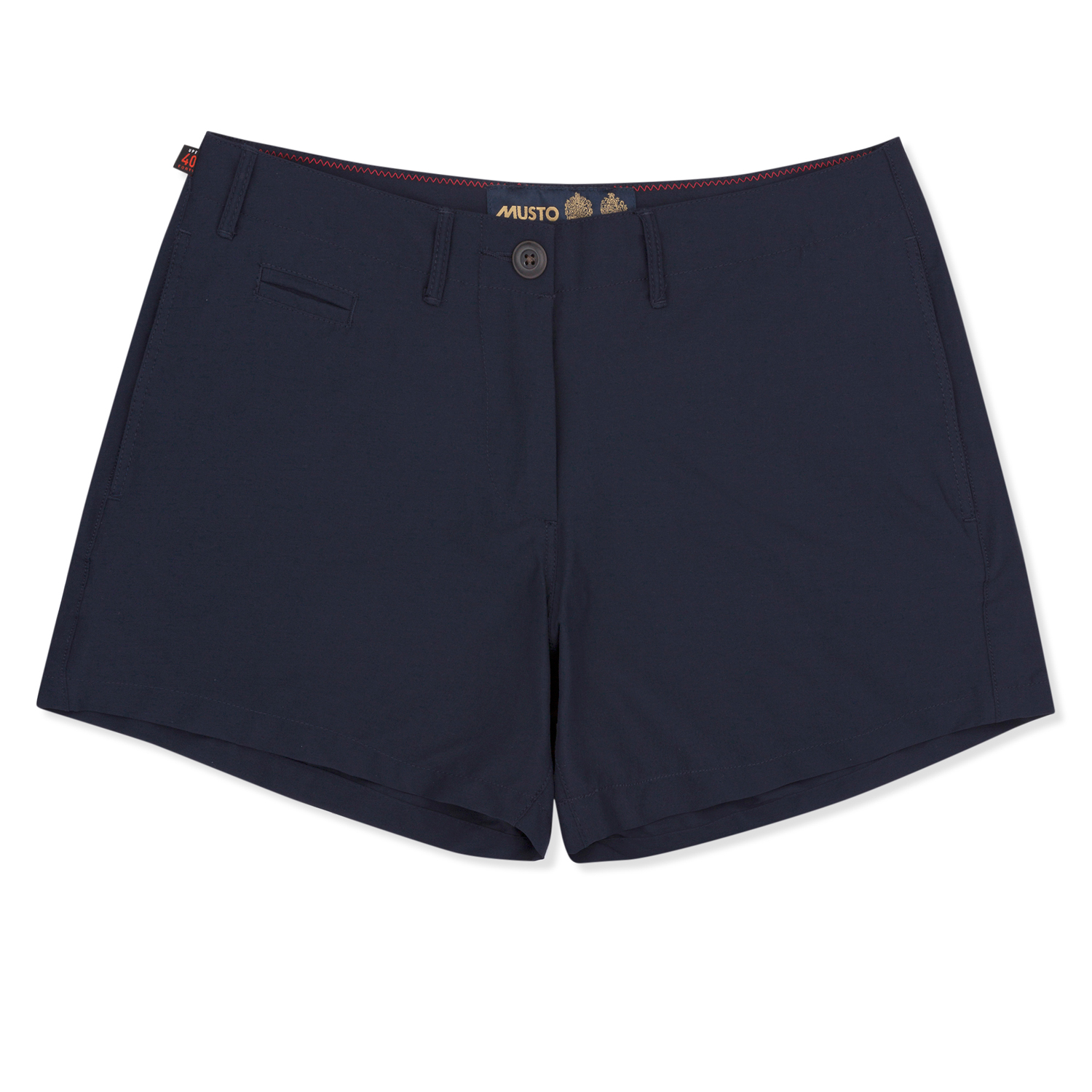 Musto Womens Rib Uv Fast Dry Short - Настоящий Темно-Синий