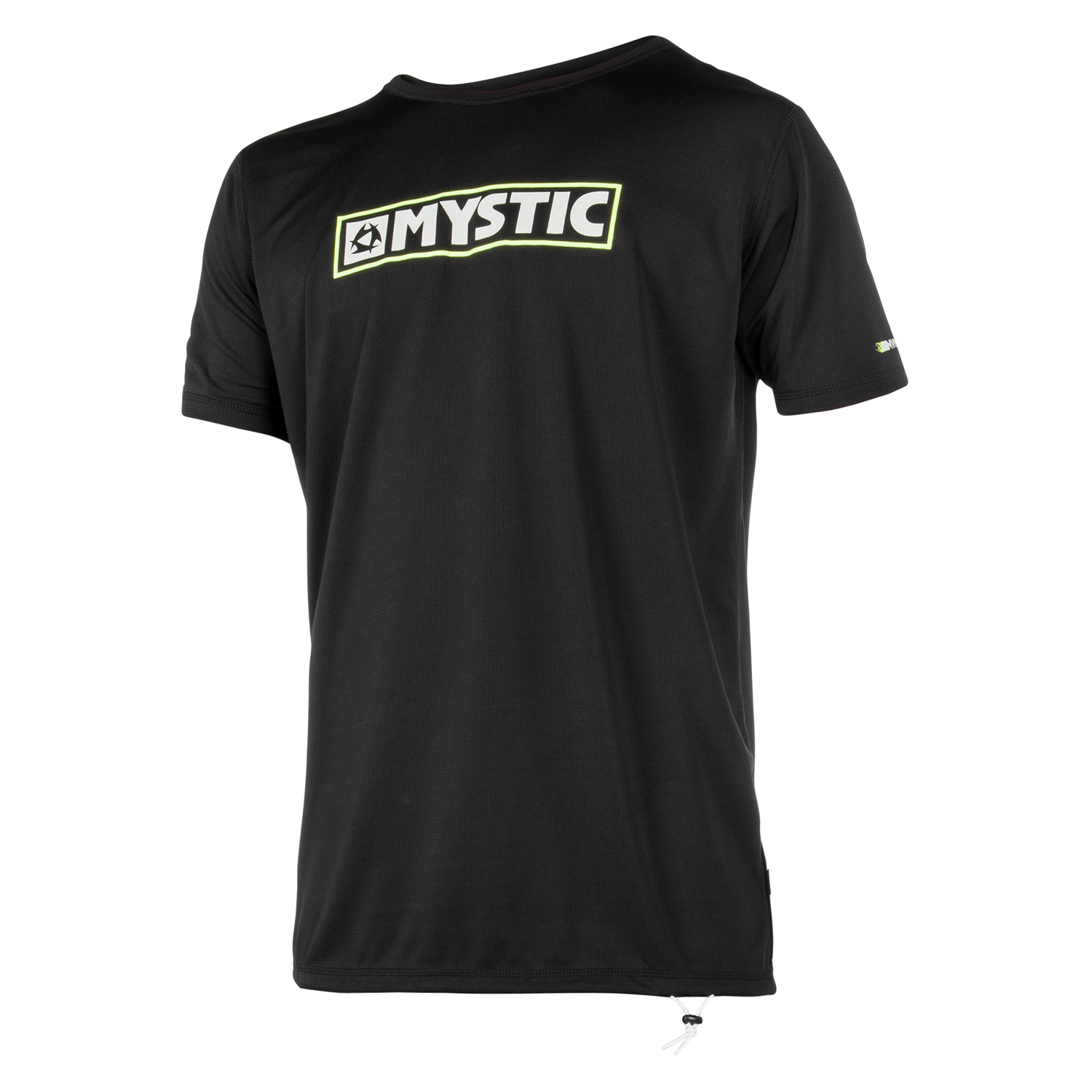 Mystic Mvmnt Топ Quickdry С Короткими Рукавами - Черный