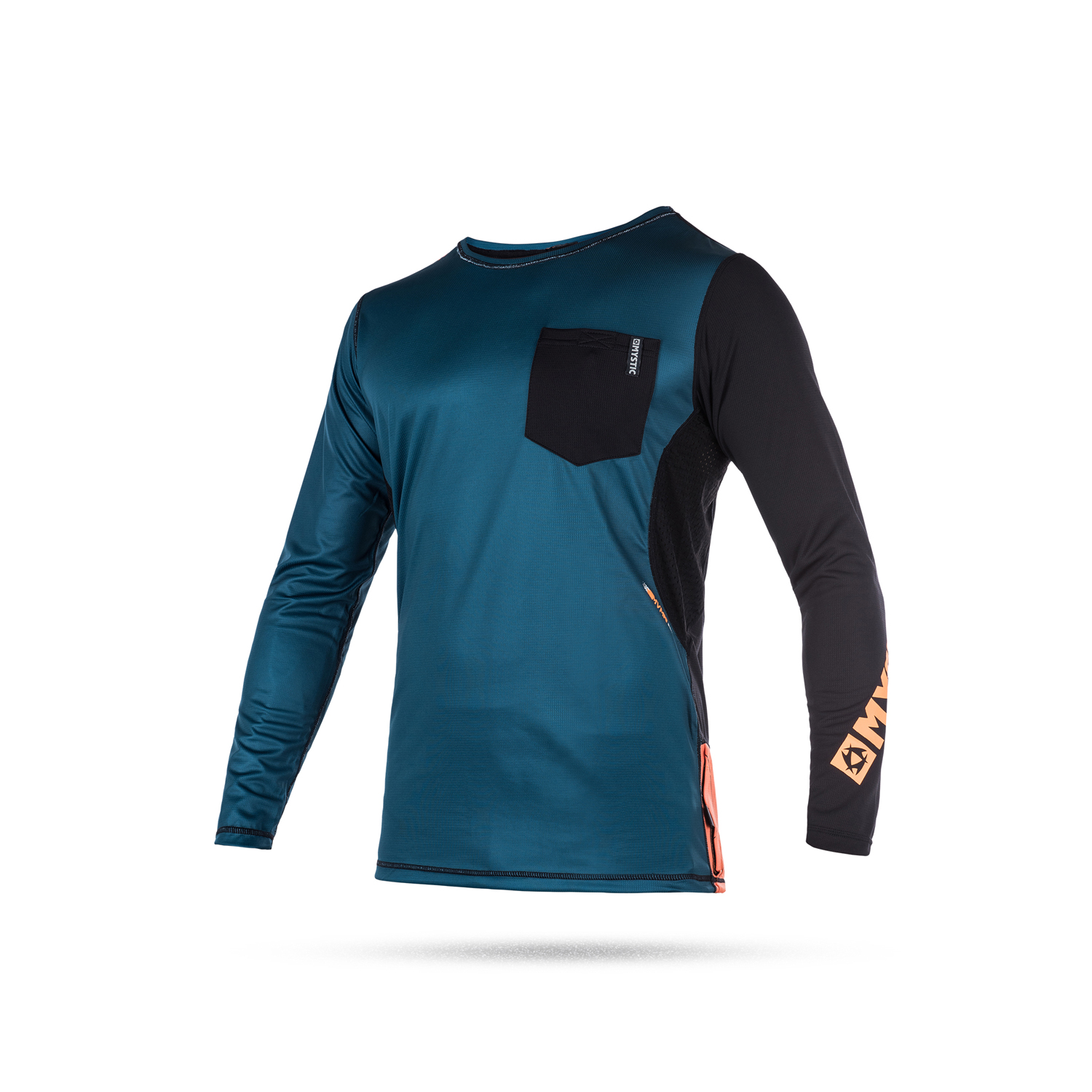 Mystic Sup Mvmnt Жилет Quickdry С Длинными Рукавами - Оранжевый