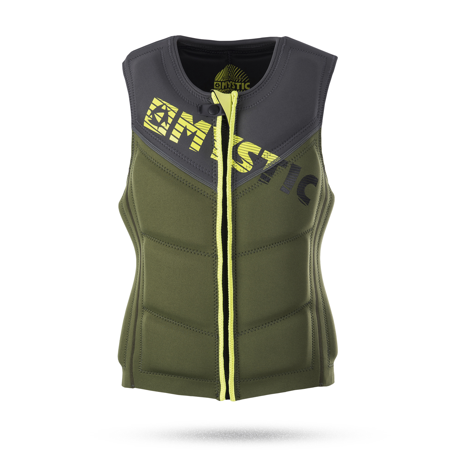 Mystic Star Front-Zip Impact Vest - Армейский
