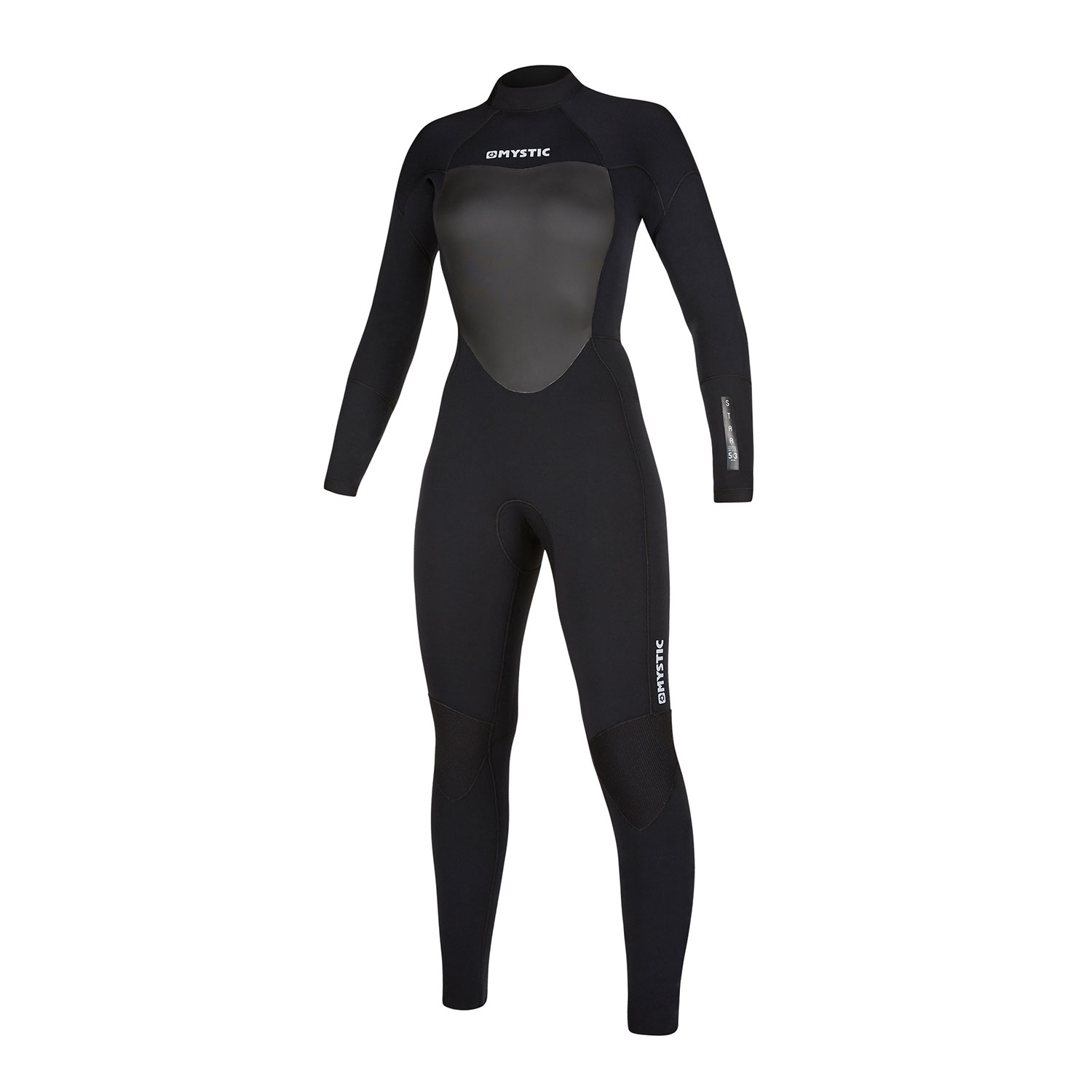 Мистик Женская Звезда 3 / 2Mm Back-Zip Полный Гидрокостюм - Черный