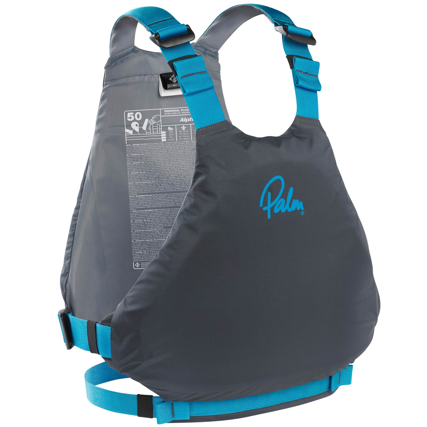 Palm Alphaa Pfd Kayak Buoyancy Aid - Серо-Желтый