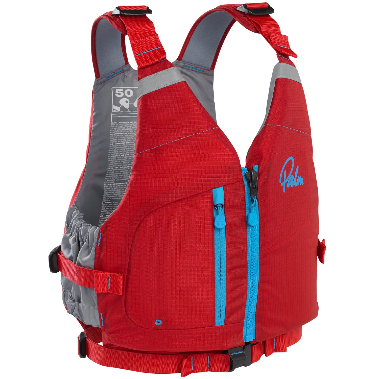 Palm Meander Pfd Kayak Buoyancy Aid - Красный