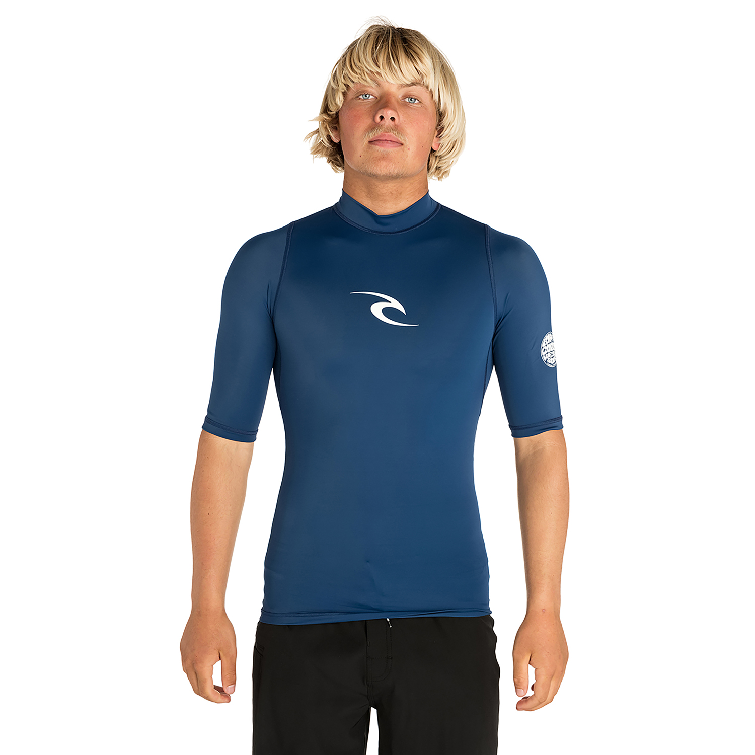 Футболка С Короткими Рукавами Rip Curl Uv Surf - Темно-Синий
