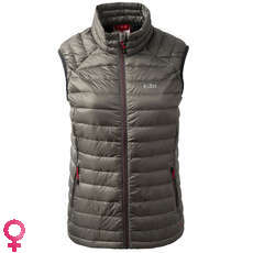 Gill Womens Hydrophobe Пух Жилет - Оловянные