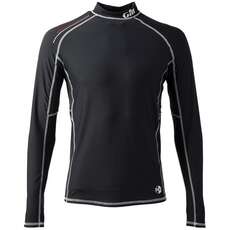 Gill Mens Pro Rash Vest С Длинным Рукавом - Черный