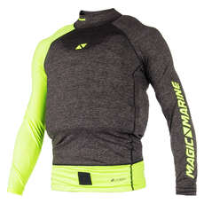 Magic Marine Racing Overtop Langarmtrikot - Gelb