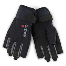 Парусные Перчатки Musto Essential С Короткими Пальцами -  - Черный