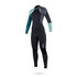 Mystic Womens Dutchess 5 / 4Mm Gbs Гидрокостюм С Застежкой-Молнией - Teal