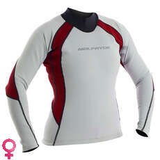Neil Pryde Womens Elite 1Mm Firewire Top - Серый / Слива