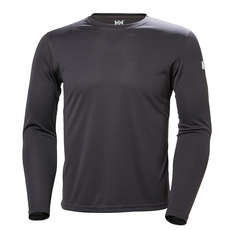 Рубашка С Длинными Рукавами Helly Hansen Hh Tech Crew - Черное Дерево Рубашка С Длинными Рукавами Helly Hansen Hh Tech Crew - Черное Дерево