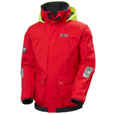 Куртка Для Парусного Спорта Helly Hansen Pier 3.0 Г., Бдительно-Красная, 34156