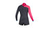 Mystic Womens Diva 2 / 2Mm Задний Молния Longarm Короткий Гидрокостюм - Фантомный Серый