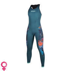 Мистик Женская Diva 2 / 2Mm Back-Zip Длинный Гидрокостюм John - Teal Мистик Женская Diva 2 / 2Mm Back-Zip Длинный Гидрокостюм John - Teal