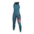 Мистик Женская Diva 2 / 2Mm Back-Zip Длинный Гидрокостюм John - Teal