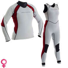 Neil Pryde Womens Elite Firewire 1Мм Парусный Гидрокостюм Combo Серый / Слива - 630209/30