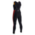 Neil Pryde Womens Elite 3Mm Firewire Long Jane Гидрокостюм - Черный / Сливовый